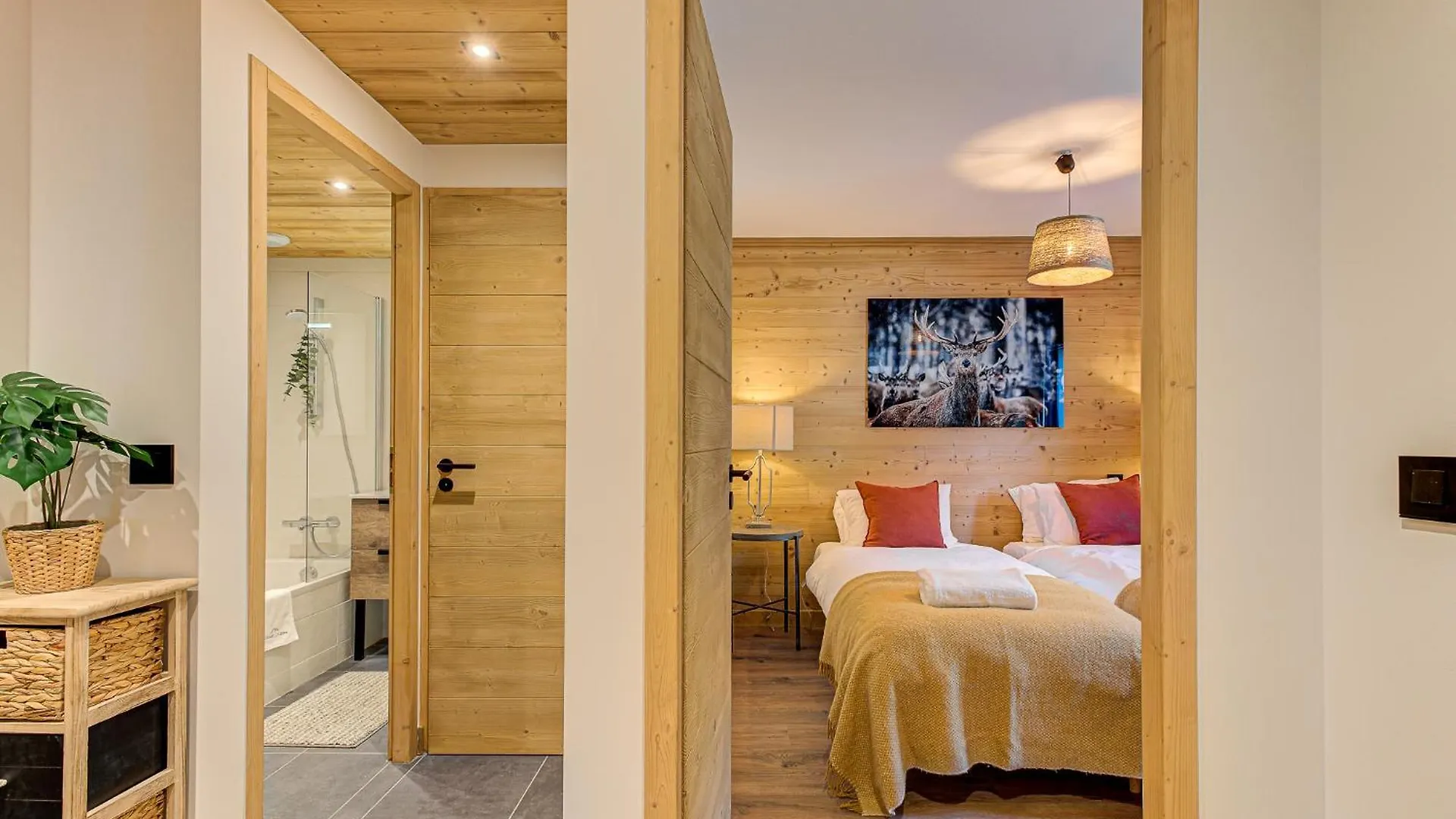 Apartment Des Alpages - Alpes Travel - Sleeps 6-8 Les Trabets Francie
